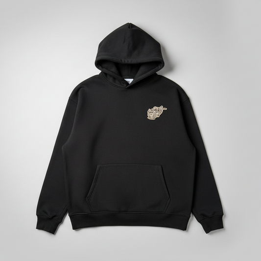 Sweat à capuche afghan