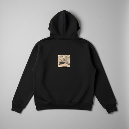 Sweat à capuche afghan