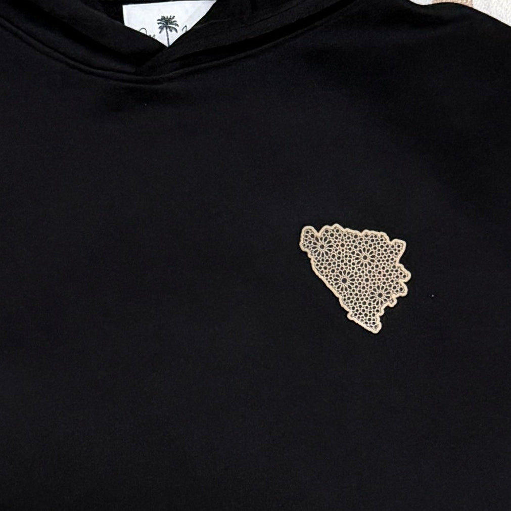 Sweat à capuche afghan