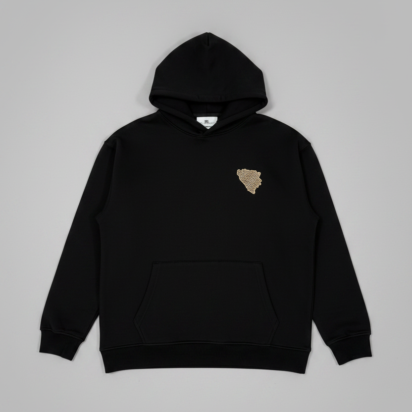 Sweat à capuche afghan