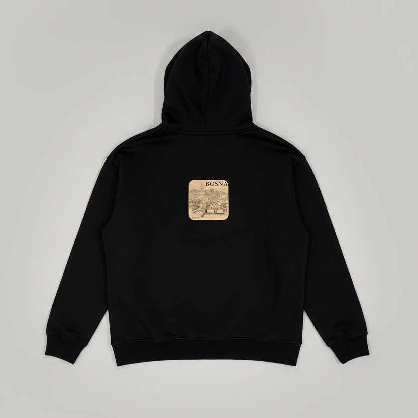 Sweat à capuche afghan