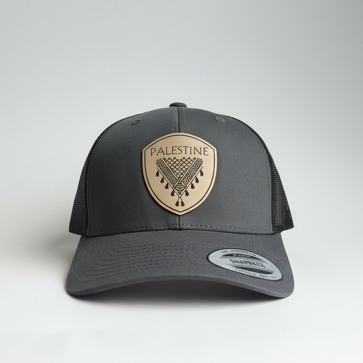 Keffieh en cuir beige